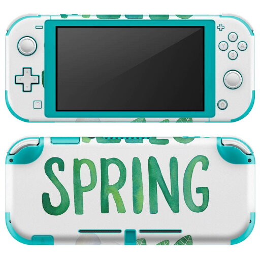 igsticker Nintendo Switch Lite 専用 デザインスキンシール 全面 ニンテンドー スイッチ ライト 専用 ゲーム機 カバー アクセサリー フィルム ステッカー エアフリー 015975 春 文字 花 igsticker Nintendo Switch Lite 専用 デザインスキンシール 全面 ニンテンドー スイッチ ライト 専用 ゲーム機 カバー アクセサリー フィルム ステッカー エアフリー 015975 春 文字 花