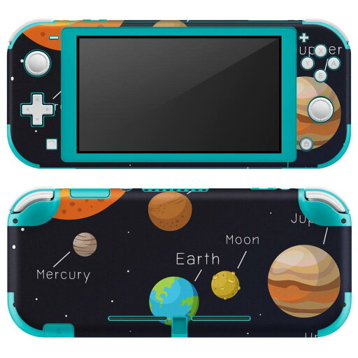 igsticker Nintendo Switch Lite 専用 デザインスキンシール 全面 ニンテンドー スイッチ ライト 専用 ゲーム機 カバー アクセサリー フィルム ステッカー エアフリー 015996 太陽系 宇宙 惑星 igsticker Nintendo Switch Lite 専用 デザインスキンシール 全面 ニンテンドー スイッチ ライト 専用 ゲーム機 カバー アクセサリー フィルム ステッカー エアフリー 015996 太陽系 宇宙 惑星