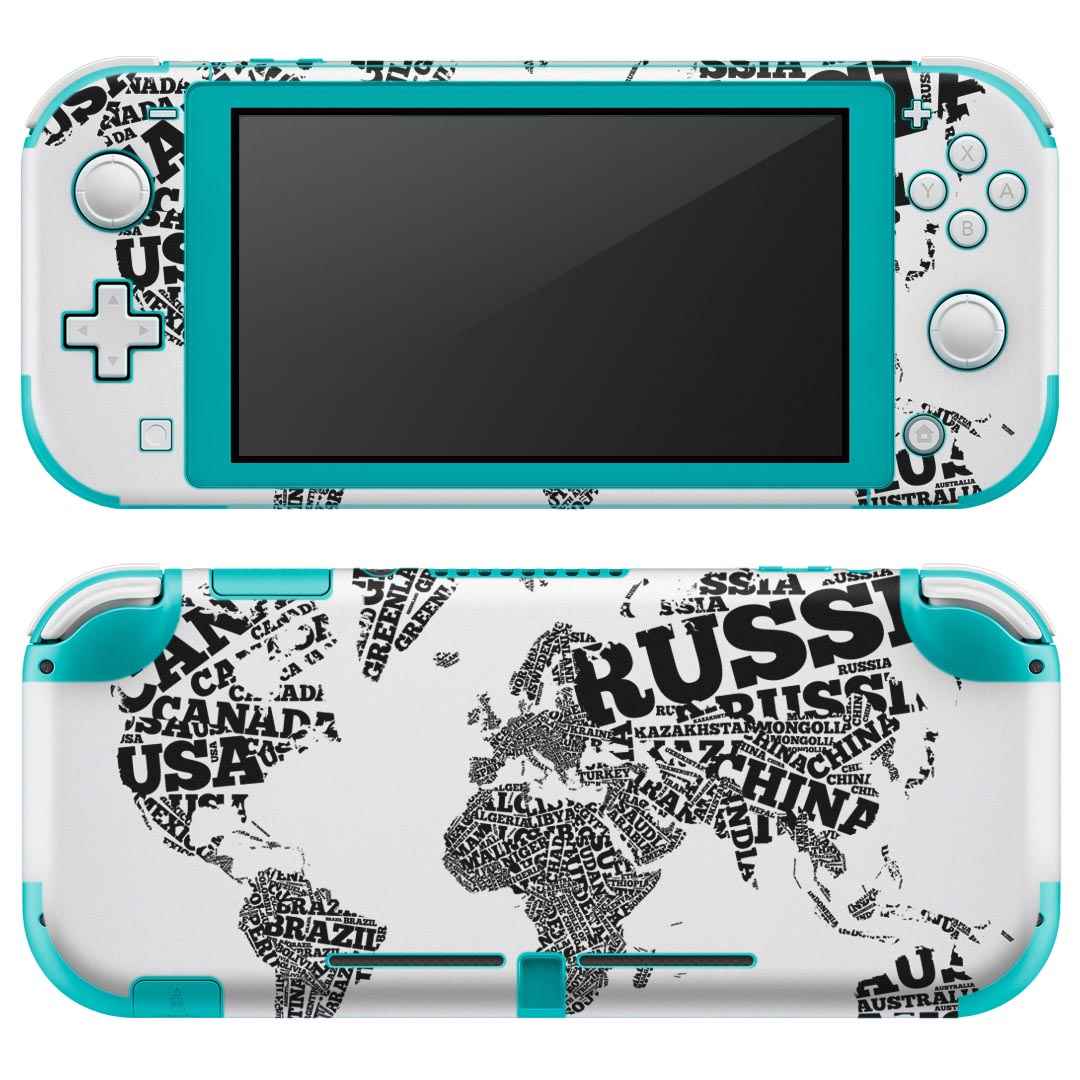 製品名 Nintendo Switch Lite専用 デザインスキンシール セット内容 Nintendo Switch Lite本体用スキンシール（裏表）各1枚 ※液晶側シールは2パーツに分かれていますニンテンドースイッチライト専用です。据え置き機のSwitch本体やJoyコンには対応していません。 商品特徴 3M社製の再剥離性シートを素材に採用し、細かな位置調整がしやすく貼り直しが容易です。また、エアフリーでもありますので気泡が簡単に逃げるので、キレイに貼ることができます。専用の業務プリンターを使い、商品画像と遜色のない美しい印刷仕上がり。 注意事項 画像はサンプルですので、ご覧の環境によっては多少色味に違いを感じる場合がございます。 イメージと違った、モニターと色味が異なるという理由での交換や返金はご対応出来かねます。スキンシールのみの販売で、ニンテンドースイッチ本体などは付属しません。シワができた場合、ドライヤーなどで軽く温め、外側に向けてシワを伸ばすように貼ってください。初回貼付時の位置調整や貼り直しは可能ですが、しっかりと押し付けて接着させた後の再剥離、再利用は保証しておりません。また接着部に油分や汚れが付着しますと角の部分は剥がれやすくなりますので、貼付時はあまり触れないようにご注意ください。無地のセミグロスシートにデザインをプリントした商品で、デコなどの加工はございません。 凹凸や光沢があるように見えたり布地や金属を素材にしたように見える商品もありますが、デザインの図版によるものです。印刷時に微妙な画像のズレが生じる場合がございます。ご注文後に1点1点制作する受注生産品の為、不良品以外のご返品や交換は固くお断りします。 商品発送 完全受注生産のハンドメイド商品となりますので、既製品と比べて発送までお時間を頂いています。 基本的に決済確認後2?3営業日、最大で10営業日での発送となります。繁忙期や休業日明けの場合はさらに時間がかかる場合があります。 その際には別途メールにてご連絡致します。メール便の場合、発送日から到着までに2?4日ほどかかる場合が多く、紛失などの保障もご対応できかねます。あらかじめご了承下さい。