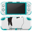 igsticker Nintendo Switch Lite 専用 デザインスキンシール 全面 ニンテンドー スイッチ ライト 専用 ゲーム機 カバー アクセサリー フィルム ステッカー エアフリー 016073 犬 かっこいい ボーダーコリー(2)
