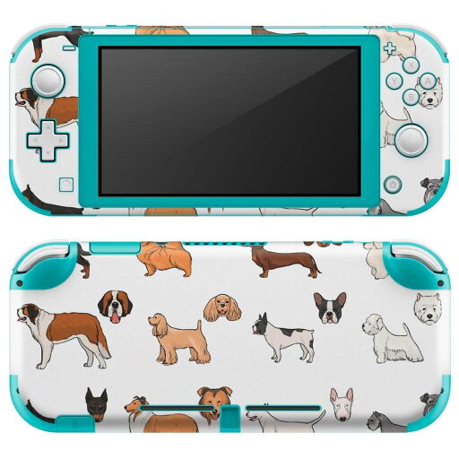 igsticker Nintendo Switch Lite 専用 デザインスキンシール 全面 ニンテンドー スイッチ ライト 専用 ゲーム機 カバー アクセサリー フィルム ステッカー エアフリー 016113 犬 動物 イラスト igsticker Nintendo Switch Lite 専用 デザインスキンシール 全面 ニンテンドー スイッチ ライト 専用 ゲーム機 カバー アクセサリー フィルム ステッカー エアフリー 016113 犬 動物 イラスト