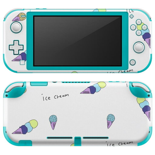 igsticker Nintendo Switch Lite 専用 デザインスキンシール 全面 ニンテンドー スイッチ ライト 専用 ゲーム機 カバー アクセサリー フィルム ステッカー エアフリー 016285 アイス 模様 igsticker Nintendo Switch Lite 専用 デザインスキンシール 全面 ニンテンドー スイッチ ライト 専用 ゲーム機 カバー アクセサリー フィルム ステッカー エアフリー 016285 アイス 模様