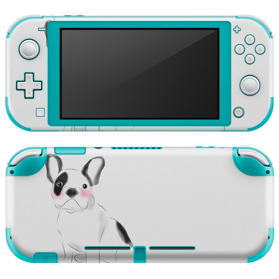製品名 Nintendo Switch Lite専用 デザインスキンシール セット内容 Nintendo Switch Lite本体用スキンシール（裏表）各1枚 ※液晶側シールは2パーツに分かれていますニンテンドースイッチライト専用です。据え置き機のSwitch本体やJoyコンには対応していません。 商品特徴 3M社製の再剥離性シートを素材に採用し、細かな位置調整がしやすく貼り直しが容易です。また、エアフリーでもありますので気泡が簡単に逃げるので、キレイに貼ることができます。専用の業務プリンターを使い、商品画像と遜色のない美しい印刷仕上がり。 注意事項 画像はサンプルですので、ご覧の環境によっては多少色味に違いを感じる場合がございます。 イメージと違った、モニターと色味が異なるという理由での交換や返金はご対応出来かねます。スキンシールのみの販売で、ニンテンドースイッチ本体などは付属しません。シワができた場合、ドライヤーなどで軽く温め、外側に向けてシワを伸ばすように貼ってください。初回貼付時の位置調整や貼り直しは可能ですが、しっかりと押し付けて接着させた後の再剥離、再利用は保証しておりません。また接着部に油分や汚れが付着しますと角の部分は剥がれやすくなりますので、貼付時はあまり触れないようにご注意ください。無地のセミグロスシートにデザインをプリントした商品で、デコなどの加工はございません。 凹凸や光沢があるように見えたり布地や金属を素材にしたように見える商品もありますが、デザインの図版によるものです。印刷時に微妙な画像のズレが生じる場合がございます。ご注文後に1点1点制作する受注生産品の為、不良品以外のご返品や交換は固くお断りします。 商品発送 完全受注生産のハンドメイド商品となりますので、既製品と比べて発送までお時間を頂いています。 基本的に決済確認後2?3営業日、最大で10営業日での発送となります。繁忙期や休業日明けの場合はさらに時間がかかる場合があります。 その際には別途メールにてご連絡致します。メール便の場合、発送日から到着までに2?4日ほどかかる場合が多く、紛失などの保障もご対応できかねます。あらかじめご了承下さい。
