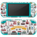 igsticker Nintendo Switch Lite 専用 デザインスキンシール 全面 ニンテンドー スイッチ ライト 専用 ゲーム機 カバー アクセサリー フィルム ステッカー エアフリー 016404 建物 ロシア 外国(2)