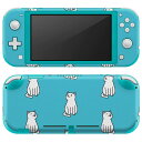 igsticker Nintendo Switch Lite 専用 デザインスキンシール 全面 ニンテンドー スイッチ ライト 専用 ゲーム機 カバー アクセサリー フィルム ステッカー エアフリー 016443 犬　イラスト　動物