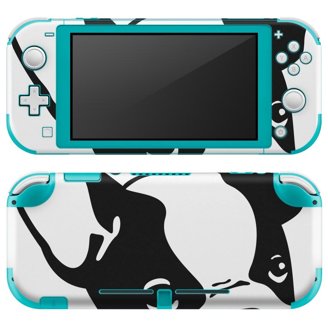 igsticker Nintendo Switch Lite 専用 デザインスキンシール 全面 ニンテンドー スイッチ ライト 専用 ゲーム機 カバー アクセサリー フィルム ステッカー エアフリー 016444 犬　イラスト　動物