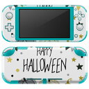 igsticker Nintendo Switch Lite 専用 デザインスキンシール 全面 ニンテンドー スイッチ ライト 専用 ゲーム機 カバー アクセサリー フィルム ステッカー エアフリー 017442 ハロウィン かわいい かぼちゃ パンプキン おしゃれ