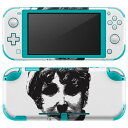 igsticker Nintendo Switch Lite 専用 デザインスキンシール 全面 ニンテンドー スイッチ ライト 専用 ゲーム機 カバー アクセサリー フィルム ステッカー エアフリー 017476 ハロウィン ホラー 女の人 お化け 霊 ホラー