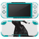 igsticker Nintendo Switch Lite 専用 デザインスキンシール 全面 ニンテンドー スイッチ ライト 専用 ゲーム機 カバー アクセサリー フィルム ステッカー エアフリー 017481 ハロウィン ホラー リアル 女の人 ナイフ