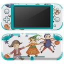 igsticker Nintendo Switch Lite 専用 デザインスキンシール 全面 ニンテンドー スイッチ ライト 専用 ゲーム機 カバー アクセサリー フィルム ステッカー エアフリー 017502 ハロウィン かわいい 子供 星 かわいい