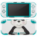 igsticker Nintendo Switch Lite 専用 デザインスキンシール 全面 ニンテンドー スイッチ ライト 専用 ゲーム機 カバー アクセサリー フィルム ステッカー エアフリー 017514 パンダ 動物 かわいい