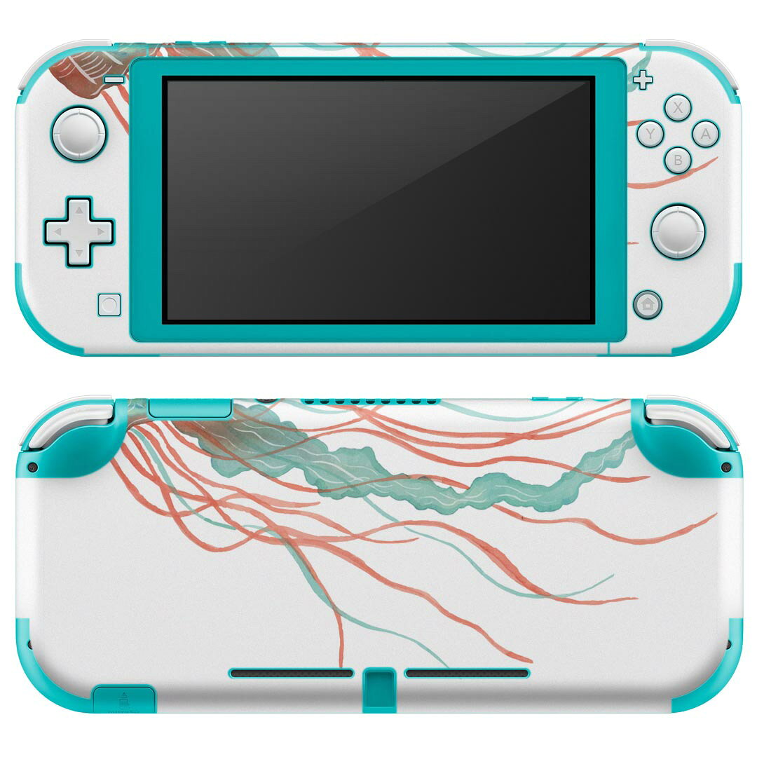 製品名 Nintendo Switch Lite専用 デザインスキンシール セット内容 Nintendo Switch Lite本体用スキンシール（裏表）各1枚 ※液晶側シールは2パーツに分かれていますニンテンドースイッチライト専用です。据え置き機のSwitch本体やJoyコンには対応していません。 商品特徴 3M社製の再剥離性シートを素材に採用し、細かな位置調整がしやすく貼り直しが容易です。また、エアフリーでもありますので気泡が簡単に逃げるので、キレイに貼ることができます。専用の業務プリンターを使い、商品画像と遜色のない美しい印刷仕上がり。 注意事項 画像はサンプルですので、ご覧の環境によっては多少色味に違いを感じる場合がございます。 イメージと違った、モニターと色味が異なるという理由での交換や返金はご対応出来かねます。スキンシールのみの販売で、ニンテンドースイッチ本体などは付属しません。シワができた場合、ドライヤーなどで軽く温め、外側に向けてシワを伸ばすように貼ってください。初回貼付時の位置調整や貼り直しは可能ですが、しっかりと押し付けて接着させた後の再剥離、再利用は保証しておりません。また接着部に油分や汚れが付着しますと角の部分は剥がれやすくなりますので、貼付時はあまり触れないようにご注意ください。無地のセミグロスシートにデザインをプリントした商品で、デコなどの加工はございません。 凹凸や光沢があるように見えたり布地や金属を素材にしたように見える商品もありますが、デザインの図版によるものです。印刷時に微妙な画像のズレが生じる場合がございます。ご注文後に1点1点制作する受注生産品の為、不良品以外のご返品や交換は固くお断りします。 商品発送 完全受注生産のハンドメイド商品となりますので、既製品と比べて発送までお時間を頂いています。 基本的に決済確認後2?3営業日、最大で10営業日での発送となります。繁忙期や休業日明けの場合はさらに時間がかかる場合があります。 その際には別途メールにてご連絡致します。メール便の場合、発送日から到着までに2?4日ほどかかる場合が多く、紛失などの保障もご対応できかねます。あらかじめご了承下さい。