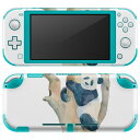 igsticker Nintendo Switch Lite 専用 デザインスキンシール 全面 ニンテンドー スイッチ ライト 専用 ゲーム機 カバー アクセサリー フィルム ステッカー エアフリー 017542 パンダ Panda 動物