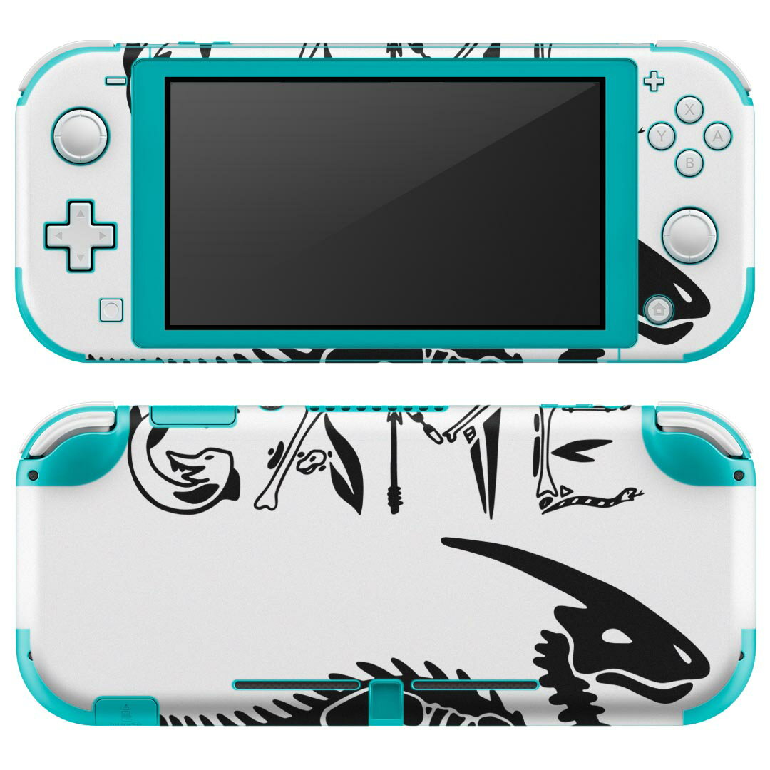igsticker Nintendo Switch Lite 専用 デザインスキンシール 全面 ニンテンドー スイッチ ライト 専用 ゲーム機 カバー アクセサリー フィルム ステッカー エアフリー 017569 ダイナソー ダイナソー　恐竜　Dinosaur