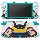 igsticker Nintendo Switch Lite 専用 デザインスキンシール 全面 ニンテンドー スイッチ ライト 専用 ゲーム機 カバー アクセサリー フィルム ステッカー エアフリー 017654 子供の日 兜　端午の節句　カブト