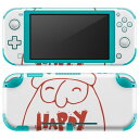 igsticker Nintendo Switch Lite 専用 デザインスキンシール 全面 ニンテンドー スイッチ ライト 専用 ゲーム機 カバー アクセサリー フィルム ステッカー エアフリー 017673 クリスマス サンタ 赤 クリスマス