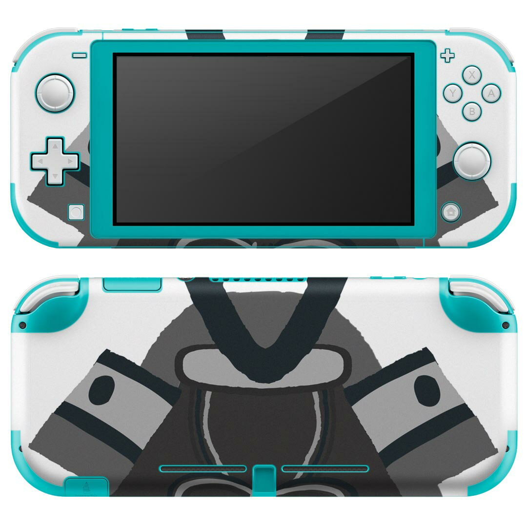 igsticker Nintendo Switch Lite 専用 デザインスキンシール 全面 ニンテンドー スイッチ ライト 専用 ゲーム機 カバー アクセサリー フィルム ステッカー エアフリー 017681 子供の日 カブト かっこいい 兜