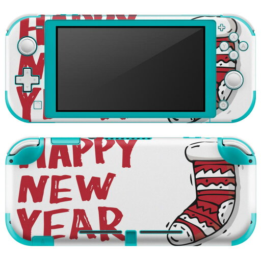 igsticker Nintendo Switch Lite 専用 デザインスキンシール 全面 ニンテンドー スイッチ ライト 専用 ゲーム機 カバー アクセサリー フィルム ステッカー エアフリー 017685 クリスマス happy new year 文字 靴下 igsticker Nintendo Switch Lite 専用 デザインスキンシール 全面 ニンテンドー スイッチ ライト 専用 ゲーム機 カバー アクセサリー フィルム ステッカー エアフリー 017685 クリスマス happy new year 文字 靴下