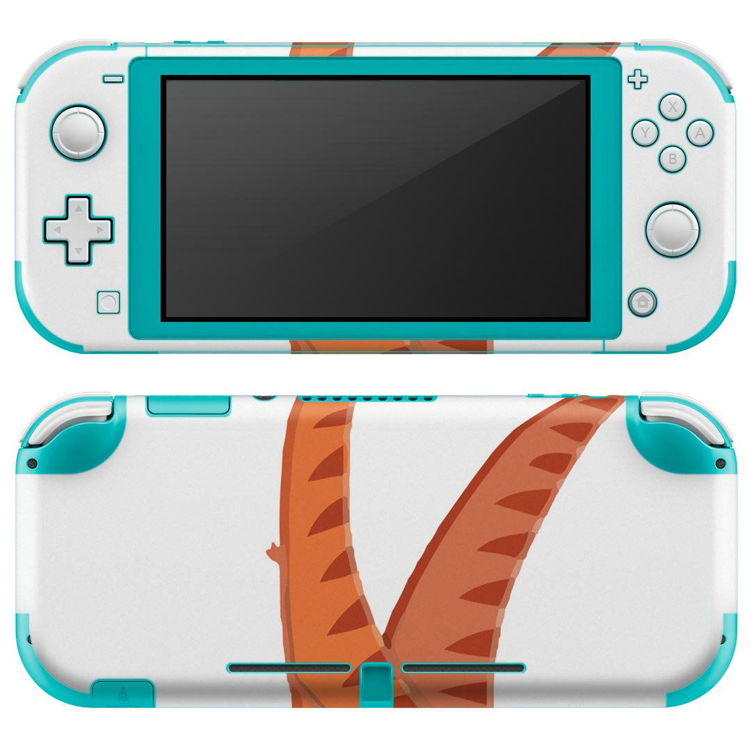 igsticker Nintendo Switch Lite 専用 デザインスキンシール 全面 ニンテンドー スイッチ ライト 専用 ゲーム機 カバー アクセサリー フィルム ステッカー エアフリー 017693 恐竜 プテラノドン　Pteranodon　恐竜