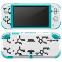 igsticker Nintendo Switch Lite 専用 デザインスキンシール 全面 ニンテンドー スイッチ ライト 専用 ゲーム機 カバー アクセサリー フィルム ステッカー エアフリー 017707 Chemical 化学式 Chemical formula 化学式