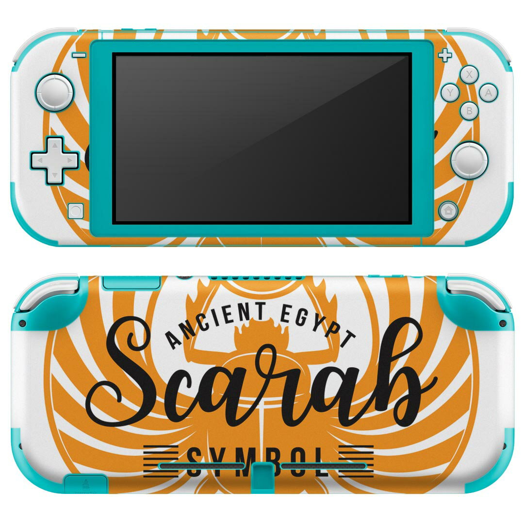 igsticker Nintendo Switch Lite 専用 デザインスキンシール 全面 ニンテンドー スイッチ ライト 専用 ゲーム機 カバー アクセサリー フィルム ステッカー エアフリー 017729 EGYPT　おしゃれ scaral　EGYPT