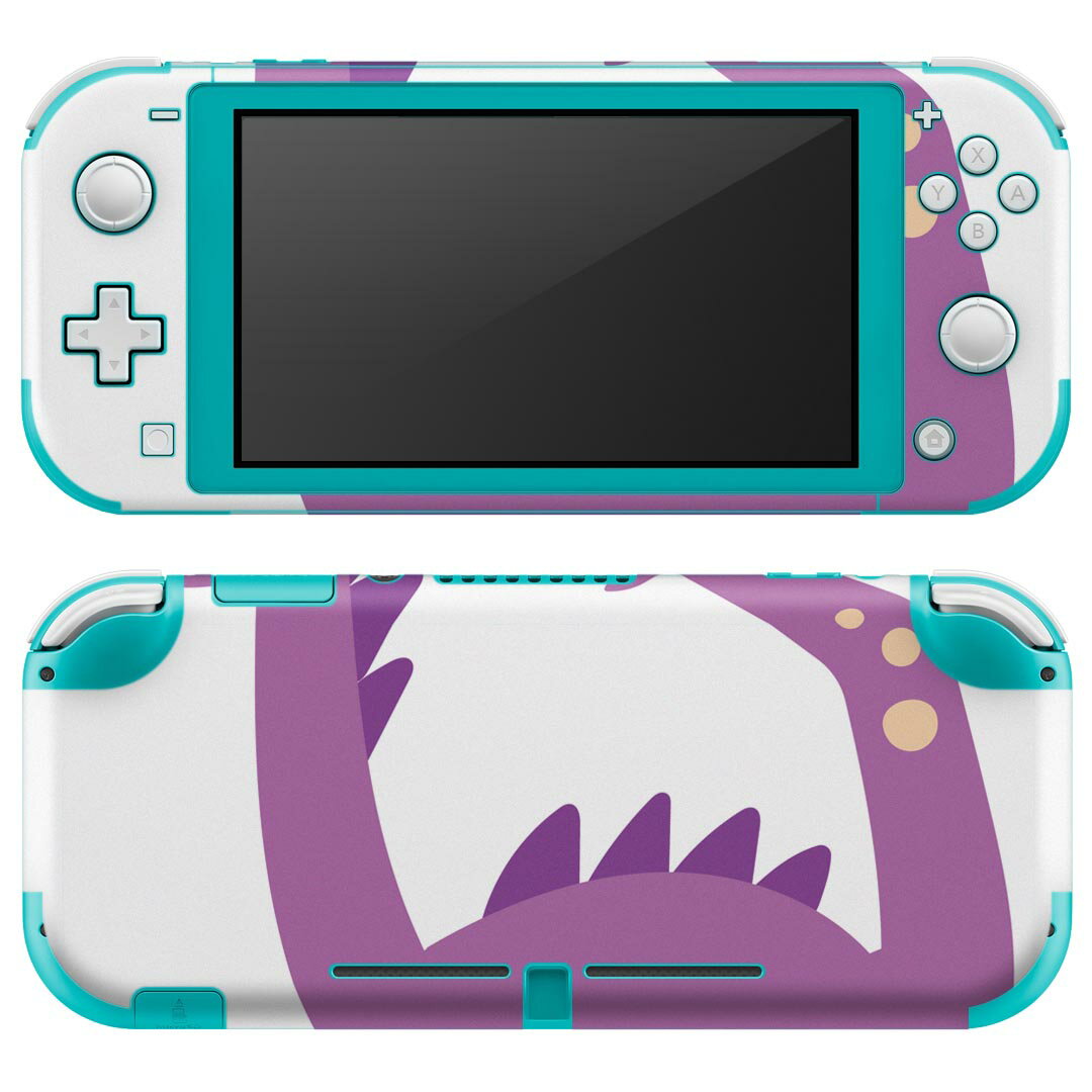 Rakuten - igsticker Nintendo Switch Lite 専用 デザインスキンシール 全面 ニンテンドー スイッチ ライト 専用 ゲーム機 カバー アクセサリー フィルム ステッカー エアフリー 017742 Dinosaurs　恐竜 Dinosaurs　恐竜