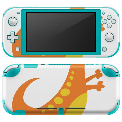 igsticker Nintendo Switch Lite 専用 デザインスキンシール 全面 ニンテンドー スイッチ ライト 専用 ゲーム機 カバー アクセサリー フィルム ステッカー エアフリー 017745 Dinosaurs 恐竜 Dinosaurs 恐竜