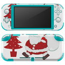 igsticker Nintendo Switch Lite 専用 デザインスキンシール 全面 ニンテンドー スイッチ ライト 専用 ゲーム機 カバー アクセサリー フィルム ステッカー エアフリー 017777 クリスマス サンタさん クリスマス かわいい
