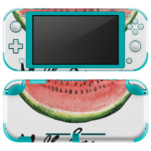igsticker Nintendo Switch Lite 専用 デザインスキンシール 全面 ニンテンドー スイッチ ライト 専用 ゲーム機 カバー アクセサリー フィルム ステッカー エアフリー 017843 夏 スイカ 夏 summer igsticker Nintendo Switch Lite 専用 デザインスキンシール 全面 ニンテンドー スイッチ ライト 専用 ゲーム機 カバー アクセサリー フィルム ステッカー エアフリー 017843 夏 スイカ 夏 summer