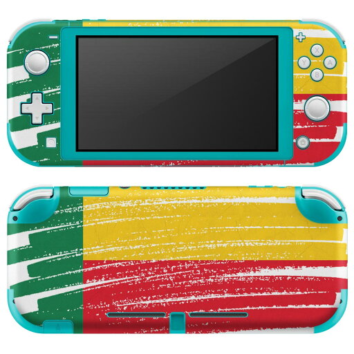 igsticker Nintendo Switch Lite 専用 デザインスキンシール 全面 ニンテンドー スイッチ ライト 専用 ゲーム機 カバー アクセサリー フィルム ステッカー エアフリー 018399 国旗 benin ベニン igsticker Nintendo Switch Lite 専用 デザインスキンシール 全面 ニンテンドー スイッチ ライト 専用 ゲーム機 カバー アクセサリー フィルム ステッカー エアフリー 018399 国旗 benin ベニン