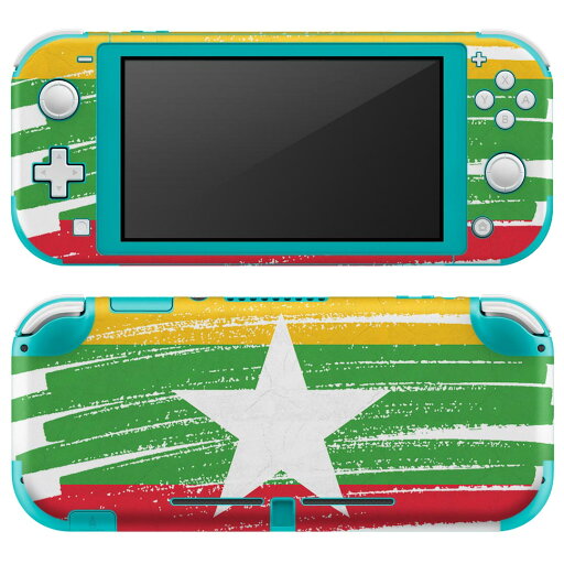 igsticker Nintendo Switch Lite 専用 デザインスキンシール 全面 ニンテンドー スイッチ ライト 専用 ゲーム機 カバー アクセサリー フィルム ステッカー エアフリー 018409 国旗 burma-myanmar ビルマ-ミャンマー igsticker Nintendo Switch Lite 専用 デザインスキンシール 全面 ニンテンドー スイッチ ライト 専用 ゲーム機 カバー アクセサリー フィルム ステッカー エアフリー 018409 国旗 burma-myanmar ビルマ-ミャンマー