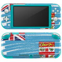 igsticker Nintendo Switch Lite 専用 デザインスキンシール 全面 ニンテンドー スイッチ ライト 専用 ゲーム機 カバー アクセサリー フィルム ステッカー エアフリー 018447 国旗 fiji フィジー(2)