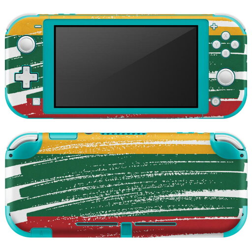 igsticker Nintendo Switch Lite 専用 デザインスキンシール 全面 ニンテンドー スイッチ ライト 専用 ゲーム機 カバー アクセサリー フィルム ステッカー エアフリー 018493 国旗 lithuania リトアニア igsticker Nintendo Switch Lite 専用 デザインスキンシール 全面 ニンテンドー スイッチ ライト 専用 ゲーム機 カバー アクセサリー フィルム ステッカー エアフリー 018493 国旗 lithuania リトアニア