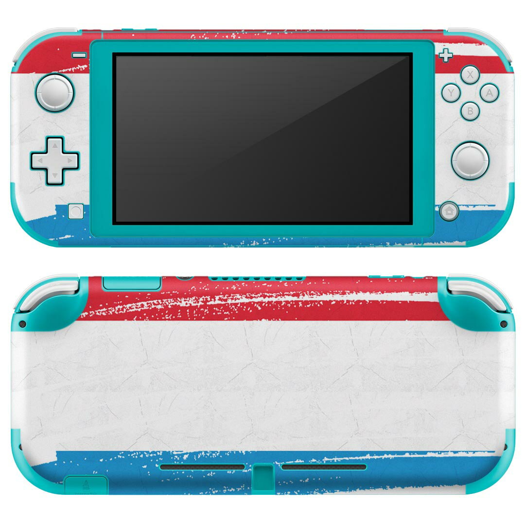 製品名 Nintendo Switch Lite専用 デザインスキンシール セット内容 Nintendo Switch Lite本体用スキンシール（裏表）各1枚 ※液晶側シールは2パーツに分かれていますニンテンドースイッチライト専用です。据え置き機のSwitch本体やJoyコンには対応していません。 商品特徴 3M社製の再剥離性シートを素材に採用し、細かな位置調整がしやすく貼り直しが容易です。また、エアフリーでもありますので気泡が簡単に逃げるので、キレイに貼ることができます。専用の業務プリンターを使い、商品画像と遜色のない美しい印刷仕上がり。 注意事項 画像はサンプルですので、ご覧の環境によっては多少色味に違いを感じる場合がございます。 イメージと違った、モニターと色味が異なるという理由での交換や返金はご対応出来かねます。スキンシールのみの販売で、ニンテンドースイッチ本体などは付属しません。シワができた場合、ドライヤーなどで軽く温め、外側に向けてシワを伸ばすように貼ってください。初回貼付時の位置調整や貼り直しは可能ですが、しっかりと押し付けて接着させた後の再剥離、再利用は保証しておりません。また接着部に油分や汚れが付着しますと角の部分は剥がれやすくなりますので、貼付時はあまり触れないようにご注意ください。無地のセミグロスシートにデザインをプリントした商品で、デコなどの加工はございません。 凹凸や光沢があるように見えたり布地や金属を素材にしたように見える商品もありますが、デザインの図版によるものです。印刷時に微妙な画像のズレが生じる場合がございます。ご注文後に1点1点制作する受注生産品の為、不良品以外のご返品や交換は固くお断りします。 商品発送 完全受注生産のハンドメイド商品となりますので、既製品と比べて発送までお時間を頂いています。 基本的に決済確認後2?3営業日、最大で10営業日での発送となります。繁忙期や休業日明けの場合はさらに時間がかかる場合があります。 その際には別途メールにてご連絡致します。メール便の場合、発送日から到着までに2?4日ほどかかる場合が多く、紛失などの保障もご対応できかねます。あらかじめご了承下さい。