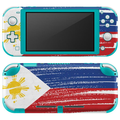 igsticker Nintendo Switch Lite 専用 デザインスキンシール 全面 ニンテンドー スイッチ ライト 専用 ゲーム機 カバー アクセサリー フィルム ステッカー エアフリー 018537 国旗 philippines フィリピン igsticker Nintendo Switch Lite 専用 デザインスキンシール 全面 ニンテンドー スイッチ ライト 専用 ゲーム機 カバー アクセサリー フィルム ステッカー エアフリー 018537 国旗 philippines フィリピン
