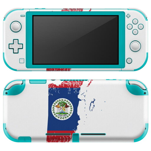 igsticker Nintendo Switch Lite 専用 デザインスキンシール 全面 ニンテンドー スイッチ ライト 専用 ゲーム機 カバー アクセサリー フィルム ステッカー エアフリー 018774 国旗 belize ベリーズ igsticker Nintendo Switch Lite 専用 デザインスキンシール 全面 ニンテンドー スイッチ ライト 専用 ゲーム機 カバー アクセサリー フィルム ステッカー エアフリー 018774 国旗 belize ベリーズ