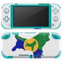 igsticker Nintendo Switch Lite 専用 デザインスキンシール 全面 ニンテンドー スイッチ ライト 専用 ゲーム機 カバー アクセサリー フィルム ステッカー エアフリー 018798 国旗 christmas_island クリスマス島(2)