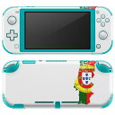 igsticker Nintendo Switch Lite 専用 デザインスキンシール 全面 ニンテンドー スイッチ ライト 専用 ゲーム機 カバー アクセサリー フィルム ステッカー エアフリー 018924 国旗 portugal ポルトガル