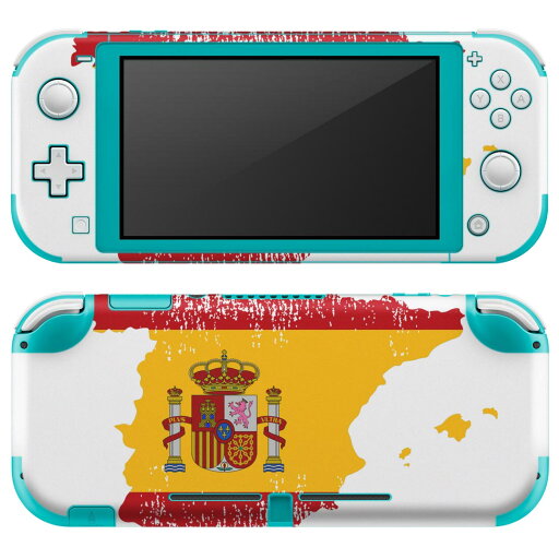 igsticker Nintendo Switch Lite 専用 デザインスキンシール 全面 ニンテンドー スイッチ ライト 専用 ゲーム機 カバー アクセサリー フィルム ステッカー エアフリー 018953 国旗 spain スペイン igsticker Nintendo Switch Lite 専用 デザインスキンシール 全面 ニンテンドー スイッチ ライト 専用 ゲーム機 カバー アクセサリー フィルム ステッカー エアフリー 018953 国旗 spain スペイン