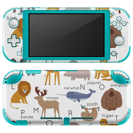igsticker Nintendo Switch Lite 専用 デザインスキンシール 全面 ニンテンドー スイッチ ライト 専用 ゲーム機 カバー アクセサリー フィルム ステッカー エアフリー 018999 イラスト アニマル igsticker Nintendo Switch Lite 専用 デザインスキンシール 全面 ニンテンドー スイッチ ライト 専用 ゲーム機 カバー アクセサリー フィルム ステッカー エアフリー 018999 イラスト アニマル
