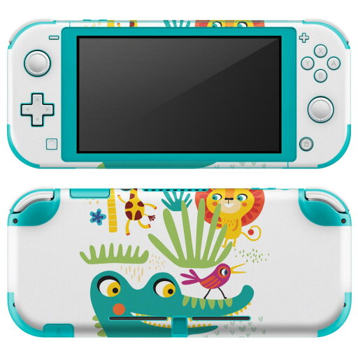 igsticker Nintendo Switch Lite 専用 デザインスキンシール 全面 ニンテンドー スイッチ ライト 専用 ゲーム機 カバー アクセサリー フィルム ステッカー エアフリー 019009 イラスト アニマル キッズ igsticker Nintendo Switch Lite 専用 デザインスキンシール 全面 ニンテンドー スイッチ ライト 専用 ゲーム機 カバー アクセサリー フィルム ステッカー エアフリー 019009 イラスト アニマル キッズ