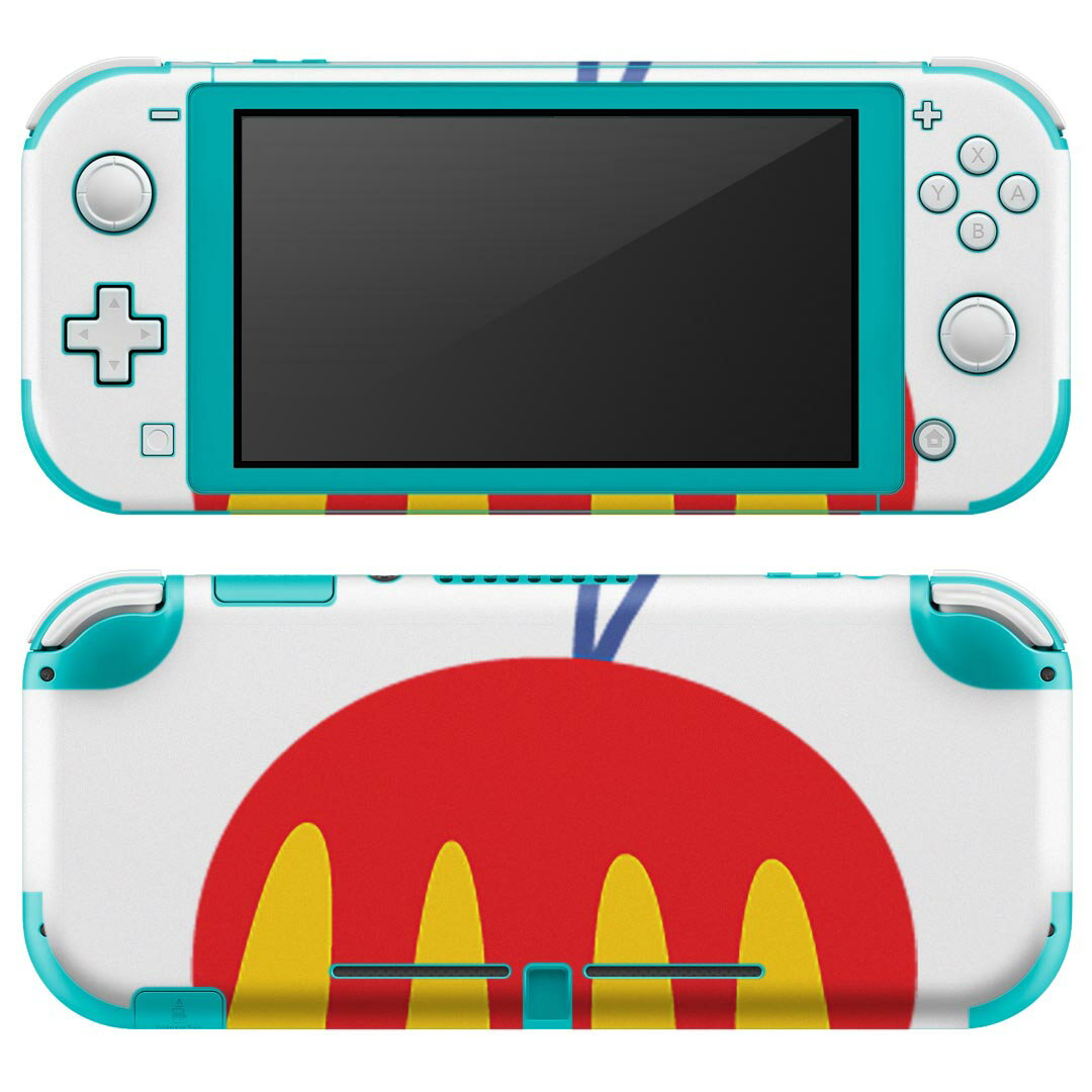 igsticker Nintendo Switch Lite 専用 デザインスキンシール 全面 ニンテンドー スイッチ ライト 専用 ゲーム機 カバー アクセサリー フィルム ステッカー エアフリー 019035 イラスト アイコン クリスマス