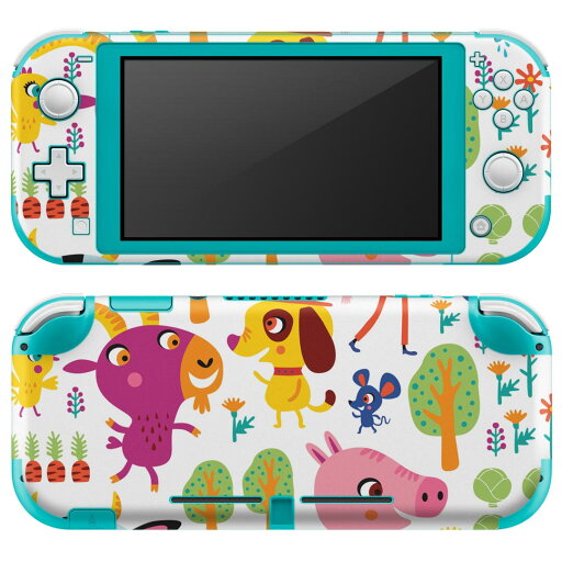 igsticker Nintendo Switch Lite 専用 デザインスキンシール 全面 ニンテンドー スイッチ ライト 専用 ゲーム機 カバー アクセサリー フィルム ステッカー エアフリー 019080 イラスト アニマル キッズ igsticker Nintendo Switch Lite 専用 デザインスキンシール 全面 ニンテンドー スイッチ ライト 専用 ゲーム機 カバー アクセサリー フィルム ステッカー エアフリー 019080 イラスト アニマル キッズ