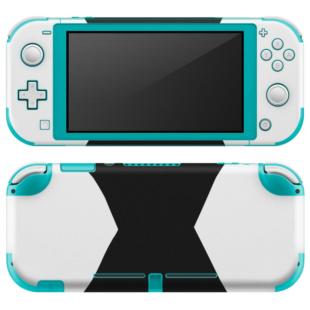 igsticker Nintendo Switch Lite 専用 デザインスキンシール 全面 ニンテンドー スイッチ ライト 専用 ゲーム機 カバー アクセサリー フィルム ステッカー エアフリー 019204 フォント 文字 x アルファベット