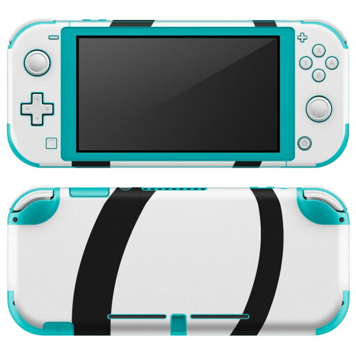 igsticker Nintendo Switch Lite 専用 デザインスキンシール 全面 ニンテンドー スイッチ ライト 専用 ゲーム機 カバー アクセサリー フィルム ステッカー エアフリー 019207 フォント 文字 0