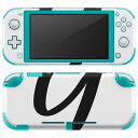 igsticker Nintendo Switch Lite 専用 デザインスキンシール 全面 ニンテンドー スイッチ ライト 専用 ゲーム機 カバー アクセサリー フィルム ステッカー エアフリー 019216 フォント 文字 9(2)