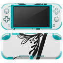 igsticker Nintendo Switch Lite 専用 デザインスキンシール 全面 ニンテンドー スイッチ ライト 専用 ゲーム機 カバー アクセサリー フィルム ステッカー エアフリー 019226 フォント 文字 j アルファベット(2)