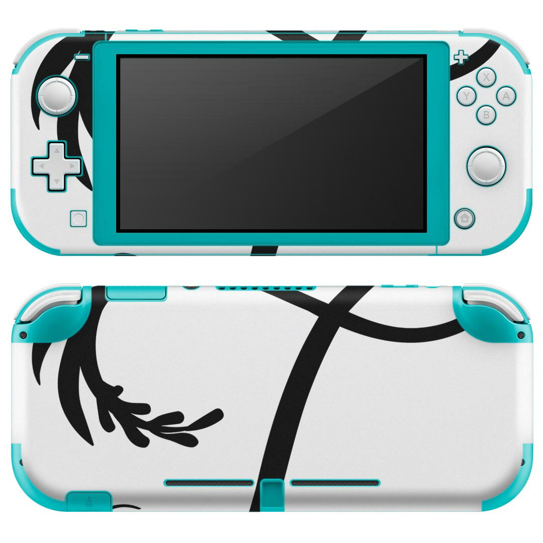 igsticker Nintendo Switch Lite 専用 デザインスキンシール 全面 ニンテンドー スイッチ ライト 専用 ゲーム機 カバー アクセサリー フィルム ステッカー エアフリー 019236 フォント 文字 t アルファベット
