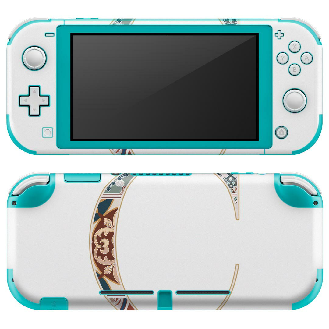 igsticker Nintendo Switch Lite 専用 デザインスキンシール 全面 ニンテンドー スイッチ ライト 専用 ゲーム機 カバー アクセサリー フィルム ステッカー エアフリー 019246 フォント 文字 c アルファベット