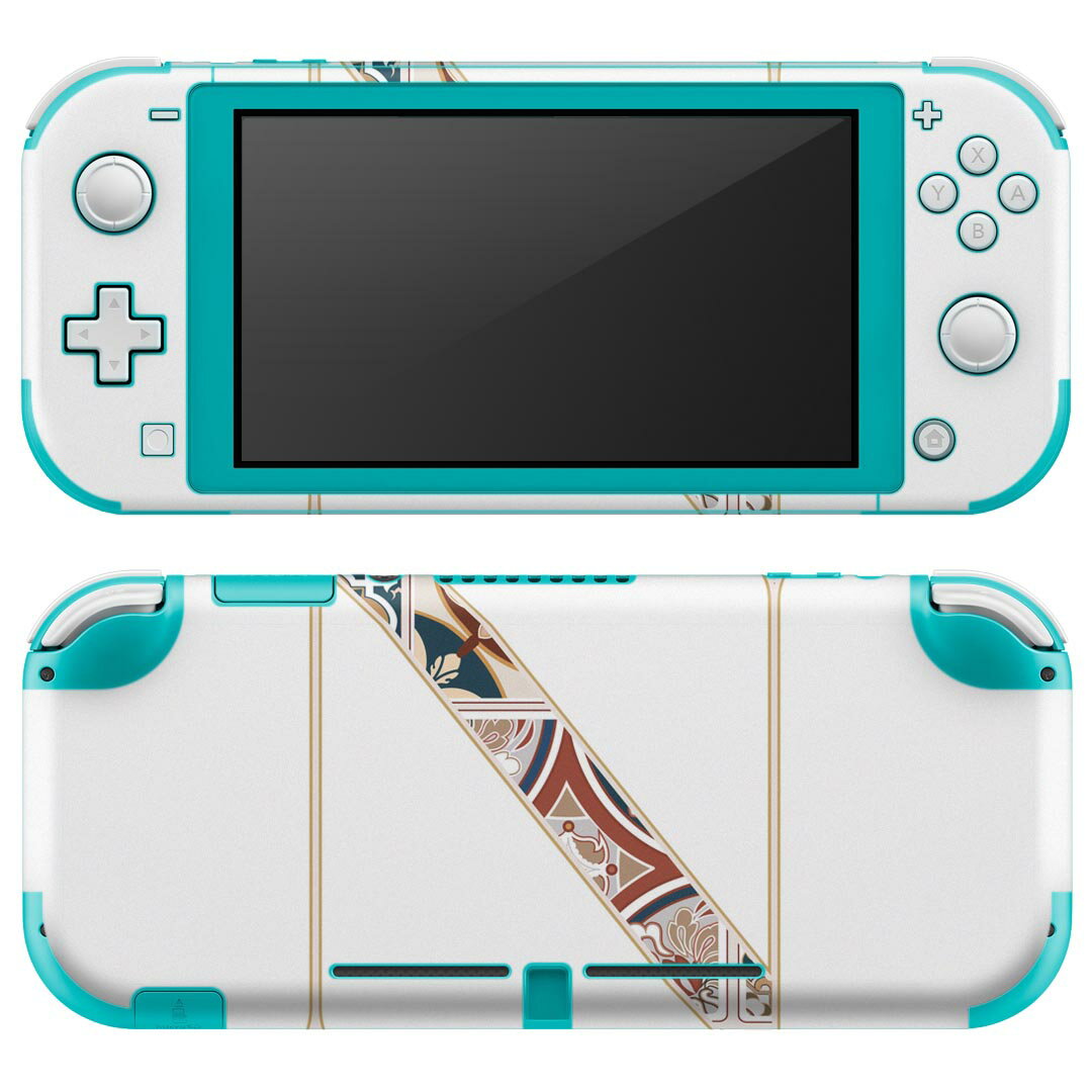 igsticker Nintendo Switch Lite 専用 デザインスキンシール 全面 ニンテンドー スイッチ ライト 専用 ゲーム機 カバー アクセサリー フィルム ステッカー エアフリー 019257 フォント 文字 n アルファベット